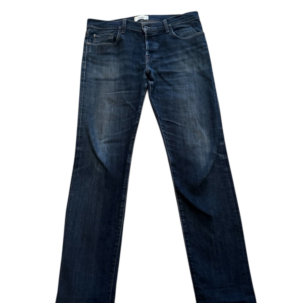 Baldwin Men’s 76 Slim Japanese Selvedge Size 34 Button Fly USA Denim Jeans - Picture 1 of 9